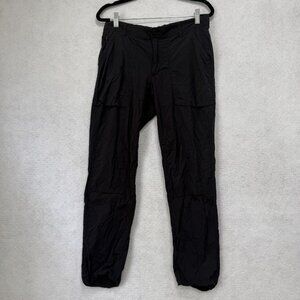 REI Co-op Pants Womens 4 Black Nylon Spandex Outdoor Hiking Cargo Lightweight